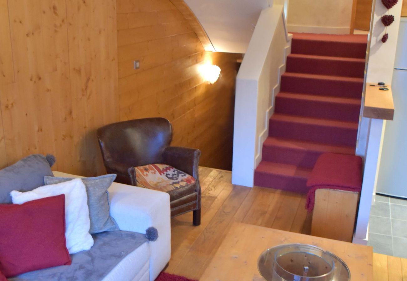 Apartment in Val-d´Isère - L'ALBARON 3CH,WIFI,PARKING, 100 m PISTES