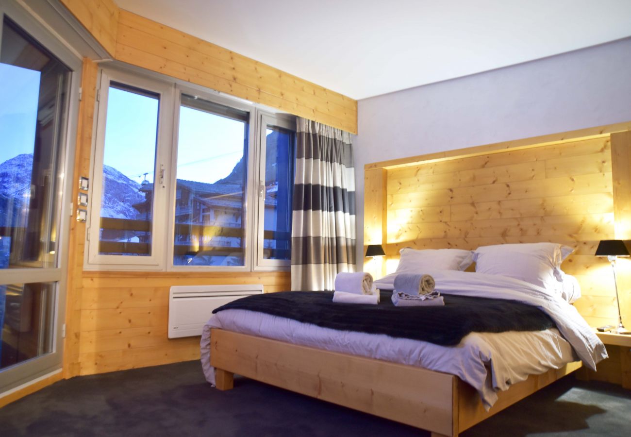 Apartment in Val-d´Isère - L'ALBARON 3CH,WIFI,PARKING, 100 m PISTES