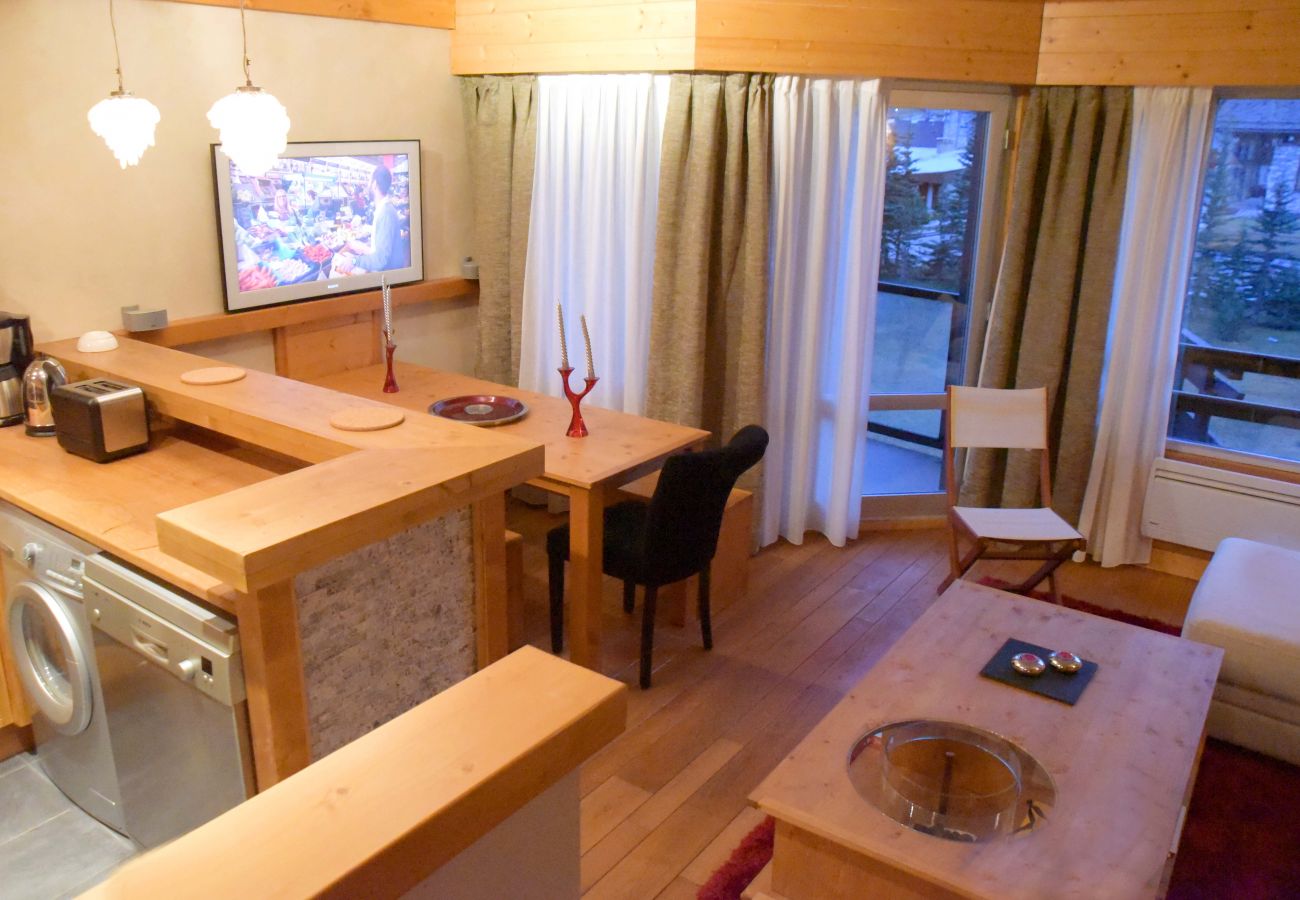 Apartment in Val-d´Isère - L'ALBARON 3CH,WIFI,PARKING, 100 m PISTES