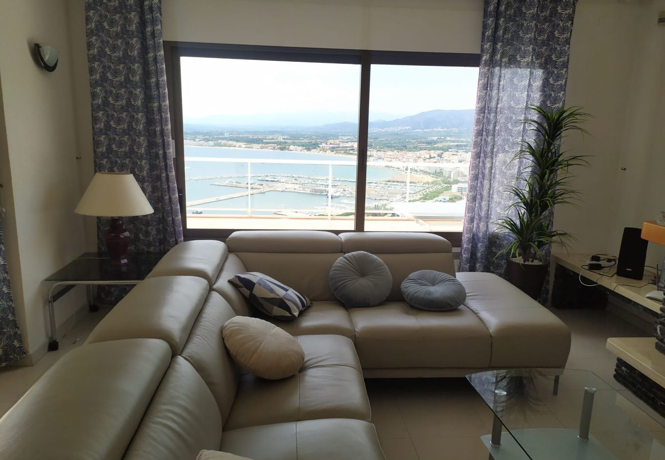 Villa en Rosas / Roses - LA CASUCA Preciosa casa 4 hab. con magnífica vista al mar y piscina privada