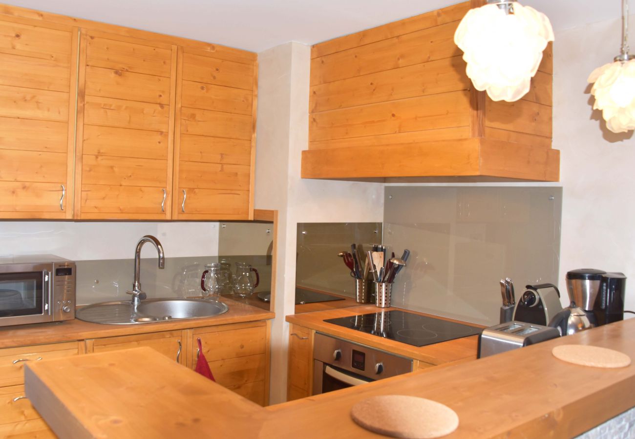 Apartamento en Val-d´Isère - L'ALBARON 3CH,WIFI,PARKING, 100 m PISTES