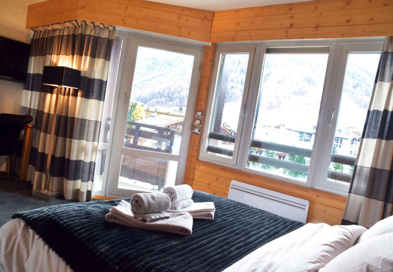 Appartement à Val-d´Isère - L'ALBARON 3CH,WIFI,PARKING, 100 m PISTES