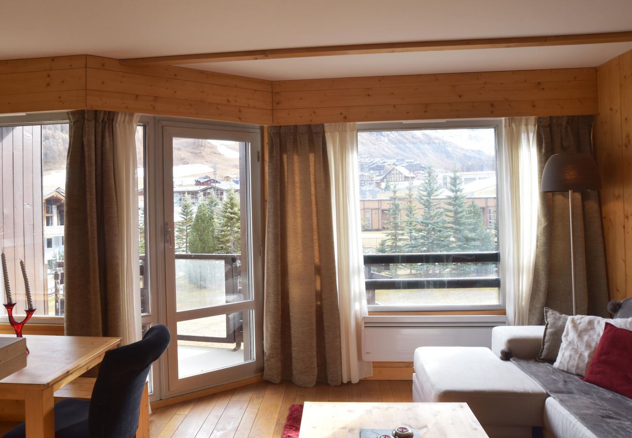 Appartement à Val-d´Isère - L'ALBARON 3CH,WIFI,PARKING, 100 m PISTES